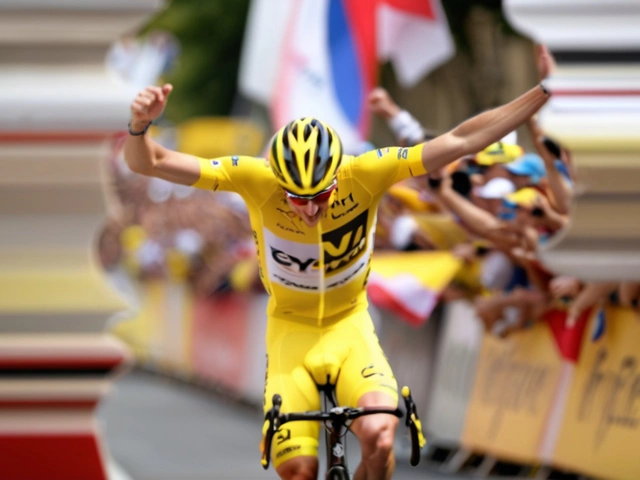 Tadej Pogacar Zet Grote Stap Richting Overwinning in de Tour de France